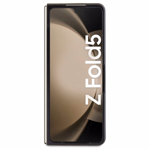 BMW Signature Logo Imprint Suojakuori Samsung Galaxy Z Fold 5:lle - musta