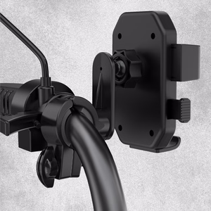 Dudao F7 holder for bike, motorcycle, scooter - black
