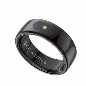 Forever Smart ring Astral SR-100 musta koko 9
