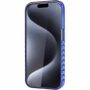 Audi IML MagSafe suojakuori iPhone 15 Pro Max:lle - sininen