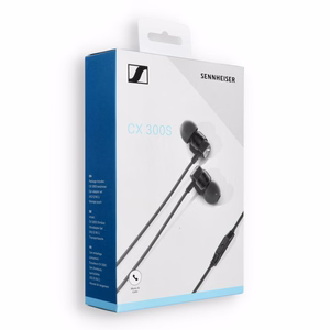 Wired earphones Jack 3,5 mm Sennheiser CX 300S black
