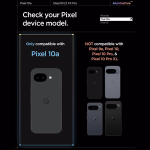 Spigen Glas.tR EZ Fit Pro 2 kpl Karkaistu lasi Näytönsuoja Google Pixel 10A:lle
