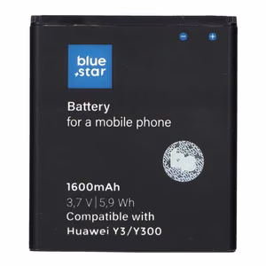 Akku Huawei Y3 / Y300 / Y500 / W1:lle 1600 mAh Blue Star
