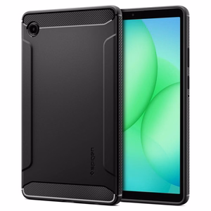 Spigen Rugged Armor Suojakuori Samsung Galaxy Tab A11 8.7 X133 / X135:lle - Musta