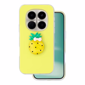 Fruit 2in1 suojakuori Xiaomi Redmi Note 15 4G (EU) / 5G (EU) keltainen