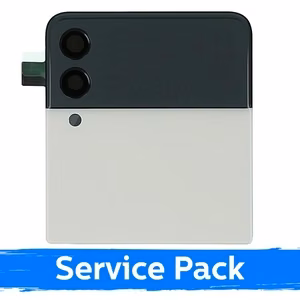 LCD Display Compatible With Samsung F711 Z Flip3 (OUTER) with Frame / Blue / (Service Pack)