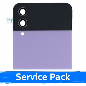 LCD-näyttö Samsung F721 Z Flip4 (ULOMPI) kehyksellä / Bora Purple / (Service Pack)