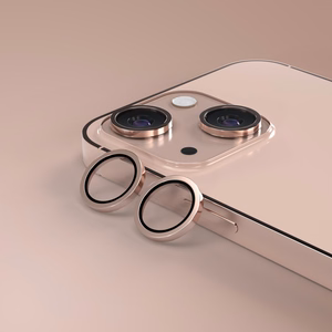 Etteri kameran linssin suoja iPhone 13 / 13 Mini pinkki