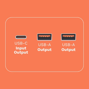 Kruger&Matz 20 000 mAh Li-pol -varavirtalähde QC- ja PD-toiminnoilla