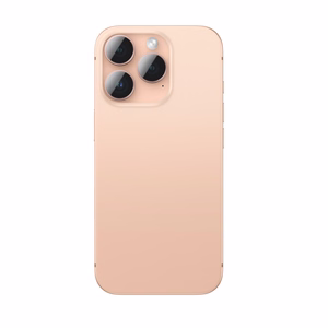 AmazingThing AR Aluminum 3 Lens Glass Kameran Linssin Kehyksellä iPhone 16 Pro / 16 Pro Max:lle - Rose Gold