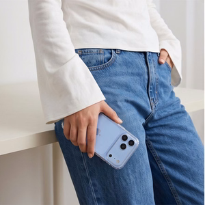 Tech-Protect FlexAir Hybrid -suojakuori iPhone 17 Pro Max / 18 Pro Max -malleille, läpinäkyvä