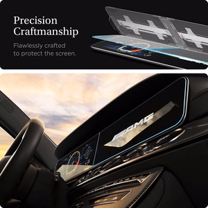 Spigen EZ FIT karkaistu lasi -sarja MERCEDES E-CLASS 2020 / 2021