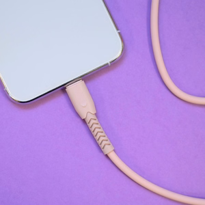 Maxlife MXUC-04 kaapeli USB - USB-C 1,0 m 3A, pinkki