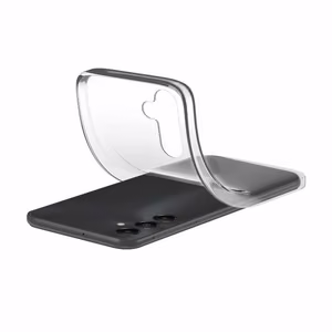 Cellularline Soft suojakuori Samsung Galaxy A15 4G / 5G -laitteelle, läpinäkyvä