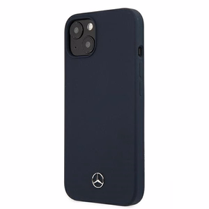 Mercedes Silicone Line kotelo iPhone 13 mini - laivastonsininen