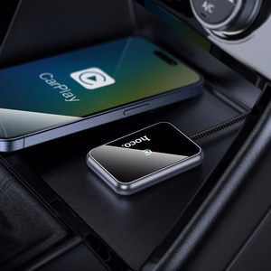 Hoco HU1 langaton CarPlay sovitin musta