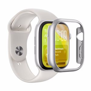 AmazingThing Minimal Protective Case for Apple Watch Series 11 46mm - Silver