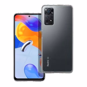 Läpinäkyvä Suojakuori Xiaomi Redmi Note 11 PRO 5G:lle 2 mm (kameransuoja)