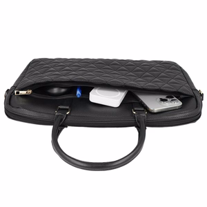 Wonder Briefcase Laptop 15-16 inches pico quilted black