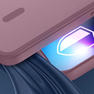 Viininpunainen 3mk Misty MagCase Deep Cherry -suojakuori iPhone 17 Pro / 18 Pro -puhelimille