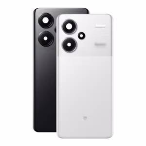 Back Cover Compatible with Xiaomi Redmi Note 13 Pro+ 5G / Midnight Black / (with camera lens) OEM