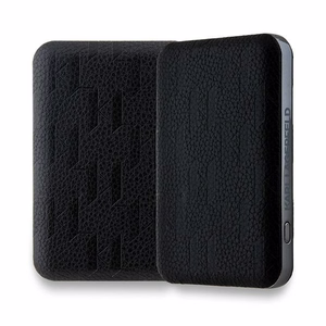 Karl Lagerfeld Powerbank induktiivinen KLPB5FPGKSCHHK 16W 5000mAh musta/musta Choupette Head Pin MagSafe