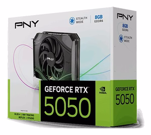 Näytönohjain PNY GeForce RTX 5050 NVIDIA, 8 Gt GDDR6
