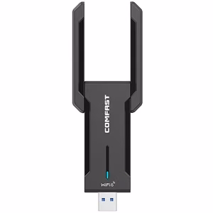 WiFi-USB-sovitin, 5374Mbps, 2.4GHz, 5GHz, 6GHz