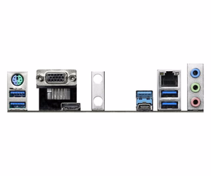 ASROCK AMD B550 SAM4 ATX 2xPCI-Express 3.0 1x 1xPCI-Express 3.0 16x 2xM.2 1xPCI-Express 4.0 16x Memory DDR4 Memory slots 4 1x15pin D-sub 1xHDMI 1xUSB type C 5xUSB 3.2 1xPS/2 1xRJ45 3xAudio port B550PRO4 (Mainboard)