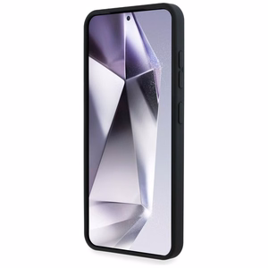 Karl Lagerfeld Suojakuori Samsung S25:lle KLHMS25SSKCHTCK (Magneettinen Silikoninen Double Heads) Musta