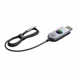 Adapter Joyroom "JR-CB6" Grey (Input: "Bluetooth 5.3" / Output: ""AUX")