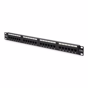 Digitus kytkentäpaneeli DN-91524U 48.2 x 4.4 x 10.9 cm Kategoria: CAT 5e; Portit: 24 x RJ45; Pitovoima: 7.7 kg; Työntövoima: 30N maks. Musta