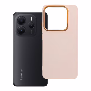 Suojakuori Xiaomi Redmi Note 14 5G:lle Frame vaaleanpunainen