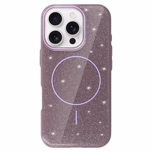 Magsafe Slim Shiny for Iphone 16e purple