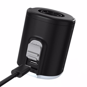 Flextail Tiny Pump 2X kannettava 3-in-1-pumppu (musta)