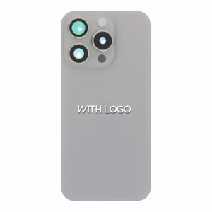 Takakansi yhteensopiva iPhone 15 Pro Max / Natural Titanium / (ilman NFC flexiä) / OEM
