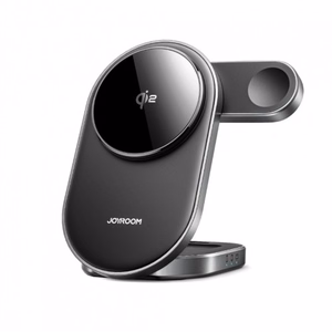 Joyroom JR-W17 Qi 3-in-1 Wireless Inductive Charger - Black