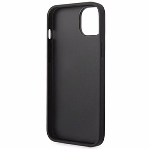 Karl Lagerfeld KLHCP14MSAKLHPG iPhone 14 Plus 6.7 "kovakotelo harmaa / harmaa Saffiano Mono Metal Logo metallia