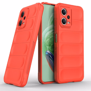 Magic Shield Case for Xiaomi Redmi Note 12 5G / Poco X5 5G Flexible Armor Cover Red