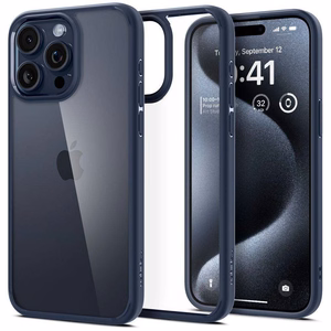 Spigen Ultra Hybrid Suojakuori iPhone 16 Pro Max:lle - sininen