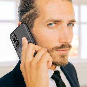Thunder Case Xiaomi Poco M4 5G silikoni panssari tapauksessa musta
