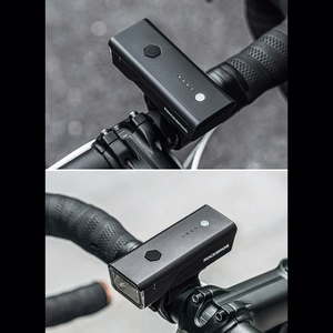 Rockbros 24510003001 polkupyörän etuvalo 260 lm + USB-C - USB-A kaapeli - musta