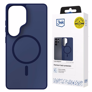Samsung Galaxy S26 Ultra – 3mk Smoke MagCase sininen puhelimen suojakuori