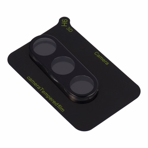 5D Full Glue Camera Tempered Glass - for Samsung Galaxy S25 Black