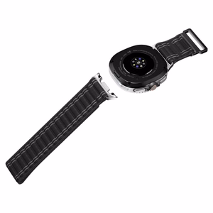 Spigen WBF1 Hihna Samsung Galaxy Watch 8/Classic (40/44/46mm) musta