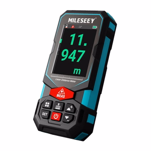 Mileseey S7 100m laseretäisyysmittari näytöllä