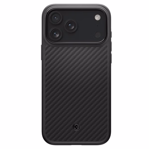 Spigen Enzo Aramid T Mag Magsafe Suojakuori iPhone 17 Pro Max:lle musta