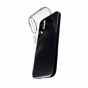 Puro 03 Nude silikonisuoja iPhone 16 - kirkas