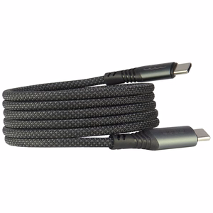 USB-C / USB-C Audi 2.0 kaapeli 20V 3A 60W - musta