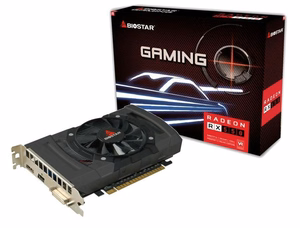 Biostar Radeon RX550 AMD Radeon RX 550 4 GB GDDR5 Näytönohjain